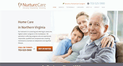 Desktop Screenshot of nurturecare.com